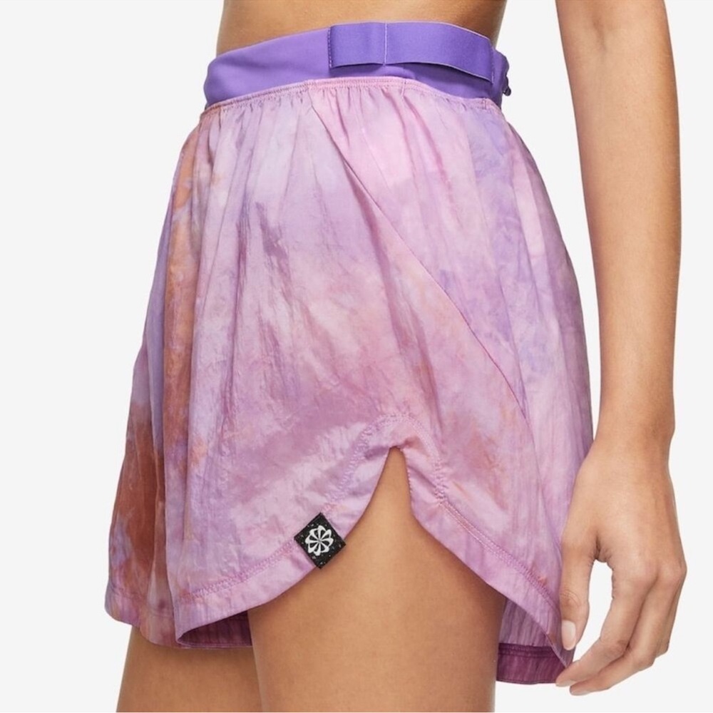 Nike Purple Tie-Dye Skirt with Belt